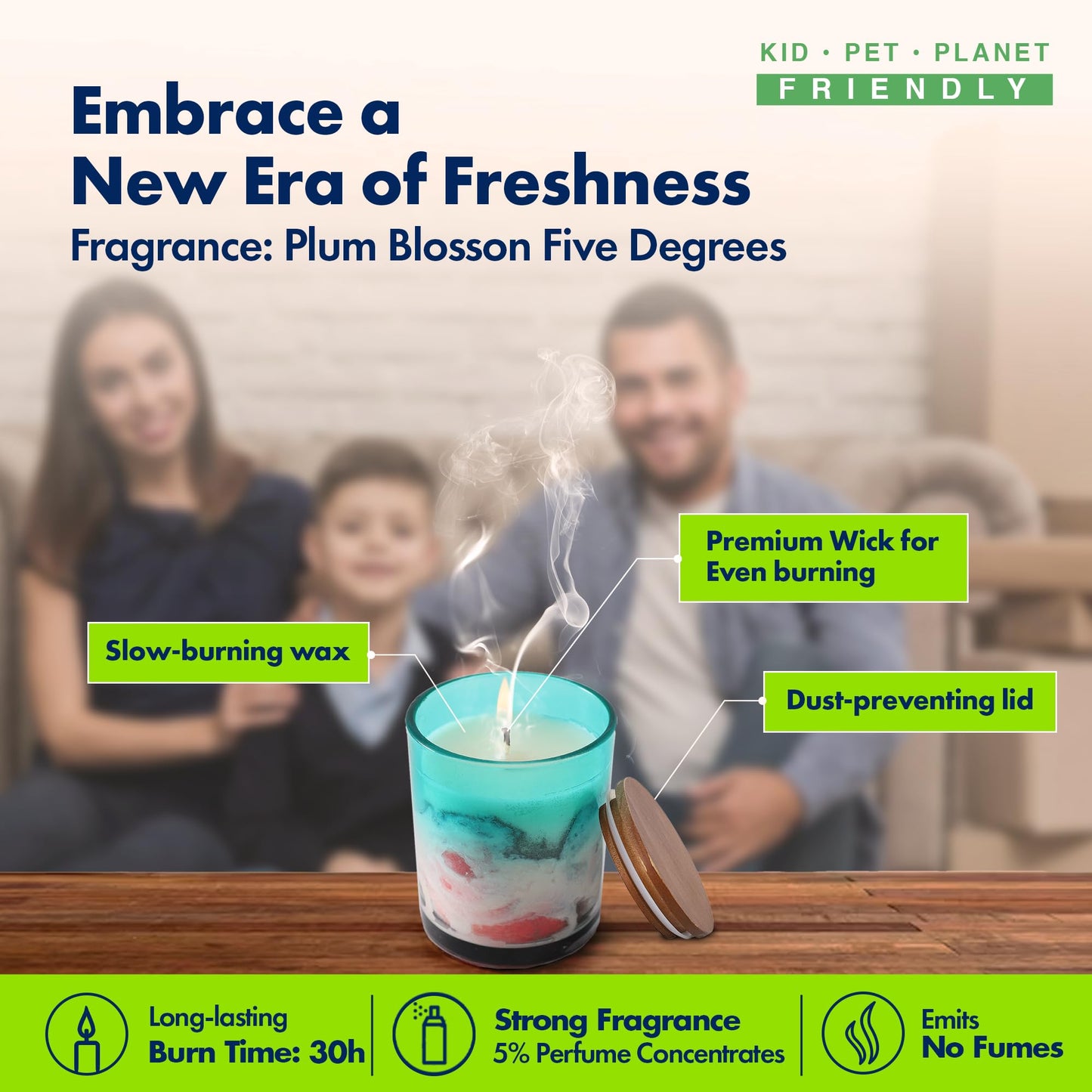 Absorbia home fragrance candle - indulgence in living space