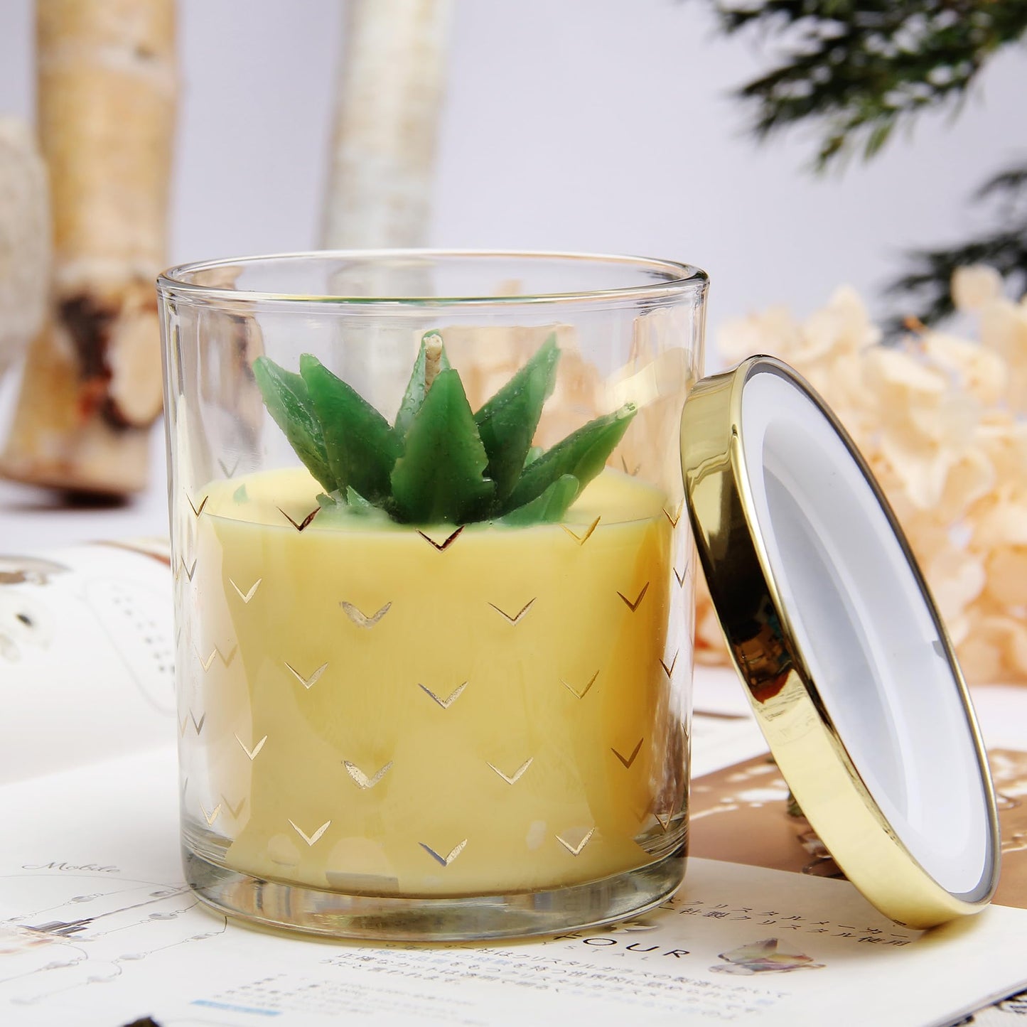 Absorbia soy wax candle - eco-friendly scent