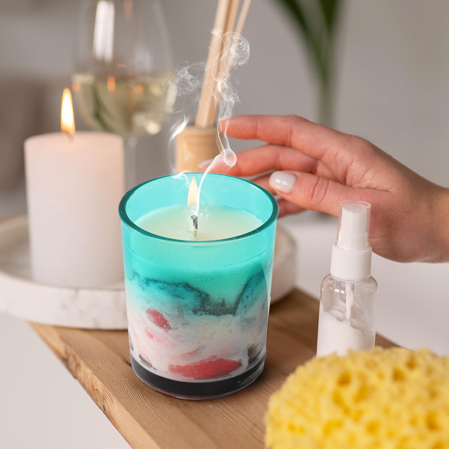 Absorbia long-lasting aroma candle - soothing ambiance