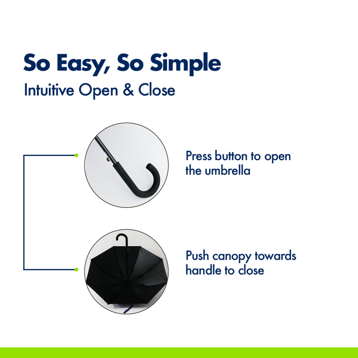 Absorbia folding umbrella - stylish outdoor gear