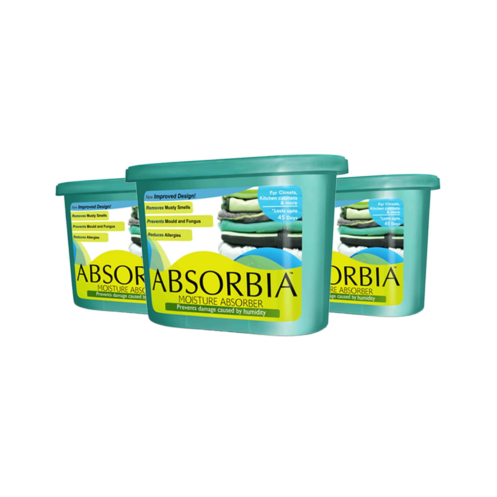 Absorbia moisture absorber - effective in basements