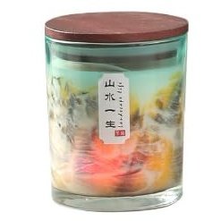 ABSORBIA Summer Palace & Golden Osmanthus Scented Candle Set - 6% Perfume Concentrates, 250g, 45-50 Hour Burn Time, Ceramic Cups - Elevate Your Space with Luxury Aromatherapy