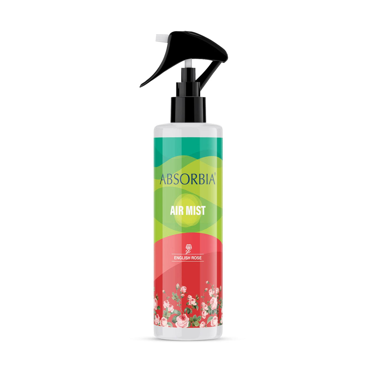 ABSORBIA Room Freshner spray, Instantly Freshens the air with Rose Fragrance, Essential Oil Aroma Works like therapy - 200ML, 1000+ sprays(Approx)…