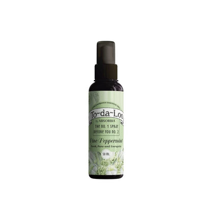 Absorbia To~Da~Loo Pre Poo Spray 50ml | Pine pepermint | Pre toilet spray for bathrooms | Fresh pure and energetic fragrance…