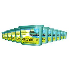 Absorbia Moisture Absorber | Absorbia Classic XL (300 gms X 12 boxes)- Pack of 12 | Absorption Capacity 600ml Each|Dehumidier for Wardrobe etc| Fights Against Moisture, Mould, Fungus & Musty smells…