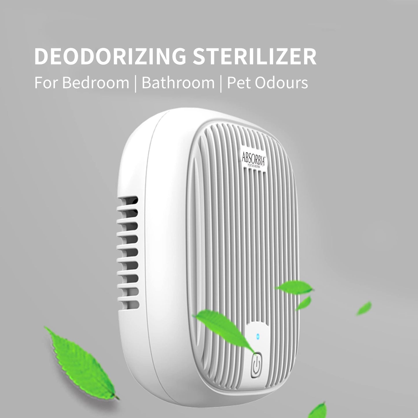 ABSORBIA plug in Odour Eliminator with Carbon air filter | Deodrant Sterilizer | AC100-240 V | Formaldehyde Removal |