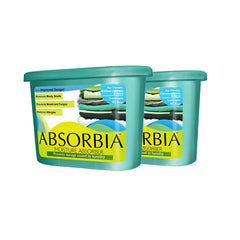 Absorbia Moisture Absorber | Absorbia Classic - Value Pack of 2 X 2 (600ml Each) | Dehumidier for Wardrobe, Cupboards & Closets | Fights Against Moisture, Mould, Fungus & Musty smells