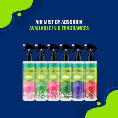 ABSORBIA Room Freshner spray, Instantly Freshens the air with Lavender Fragrance, Essential Oil Aroma Works like therapy - 200ML, 1000+ sprays(Approx)…