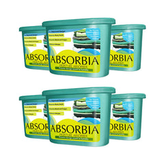 Absorbia Moisture Absorber | Absorbia Classic (300 gms X 6 boxes)- Season Pack of 6 | Absorption Capacity 600ml Each|Dehumidier for Wardrobe etc| Fights Against Moisture, Mould, Fungus & Musty smells…